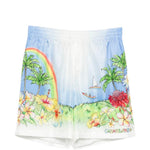 Pantaloncini stampati aloha in multicolore Casablanca - uomo 