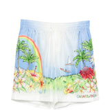 Pantaloncini stampati aloha in multicolore Casablanca - uomo 