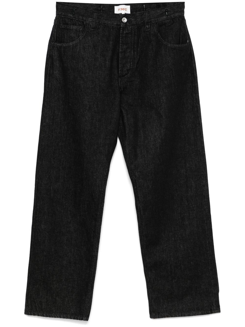 Jeans a gamba dritta Bez in nero Ymc - uomo 