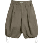 Pantaloncini plissettati in grigio Ymc - uomo 
