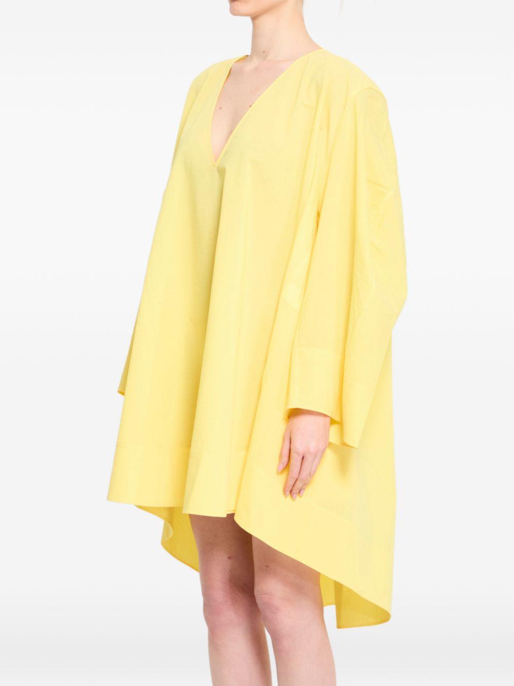 Abito con scollo a V la robe paysan in giallo Jacquemus - donna 