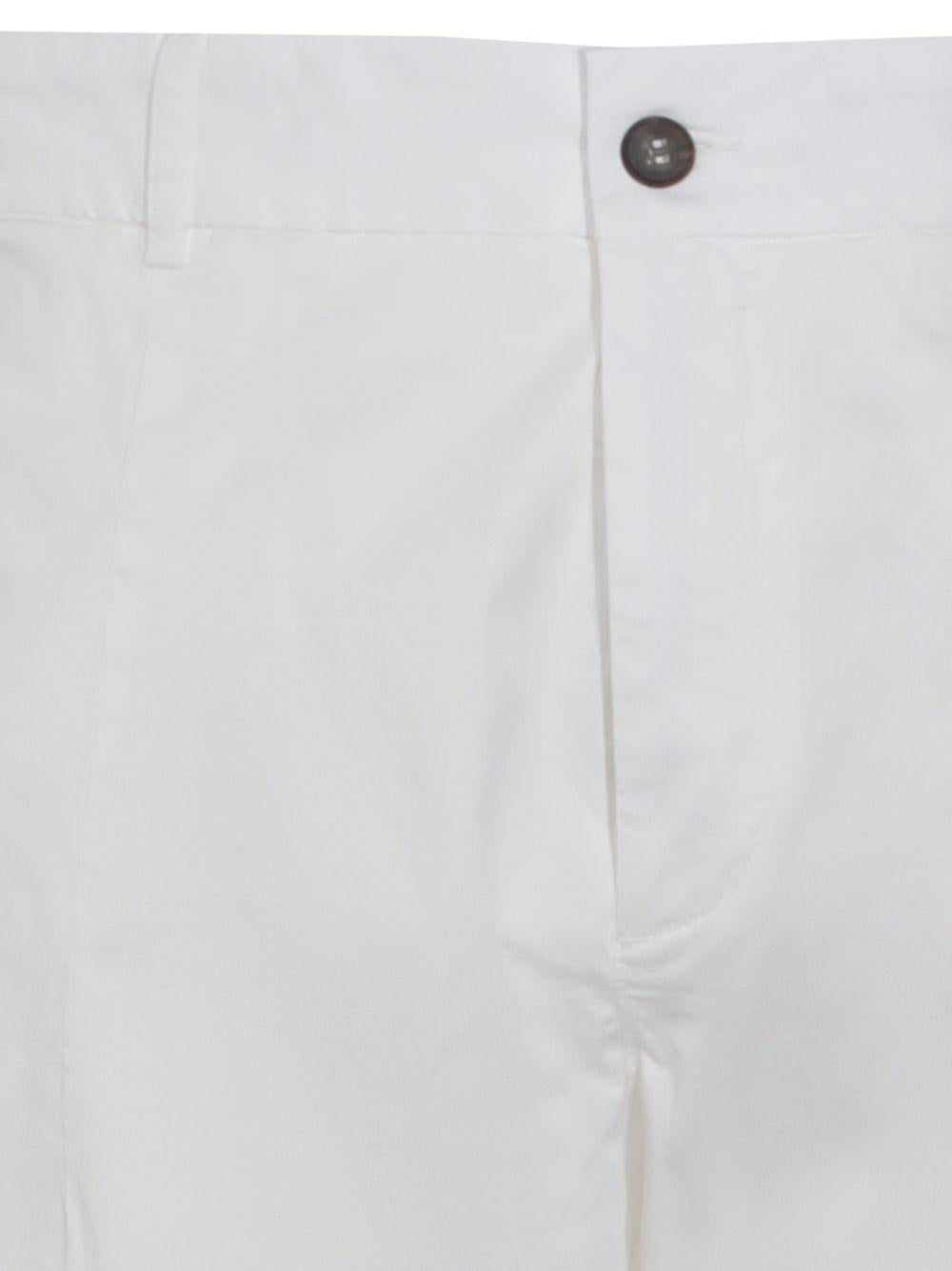 Pantaloni plissé in bianco Eleventy - uomo 
