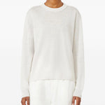 Top a maniche lunghe fervore in bainco 's maxmara - donna 