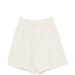 Shorts sartoriali con cintura in bianco R2w - donna 