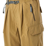 Pantaloni cargo in twill in beige And wander - uomo 