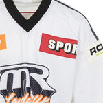T-shirt da hockey  oversize in bianco Martine rose - unisex 
