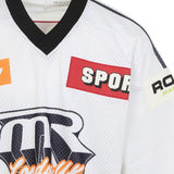 T-shirt da hockey  oversize in bianco Martine rose - unisex 