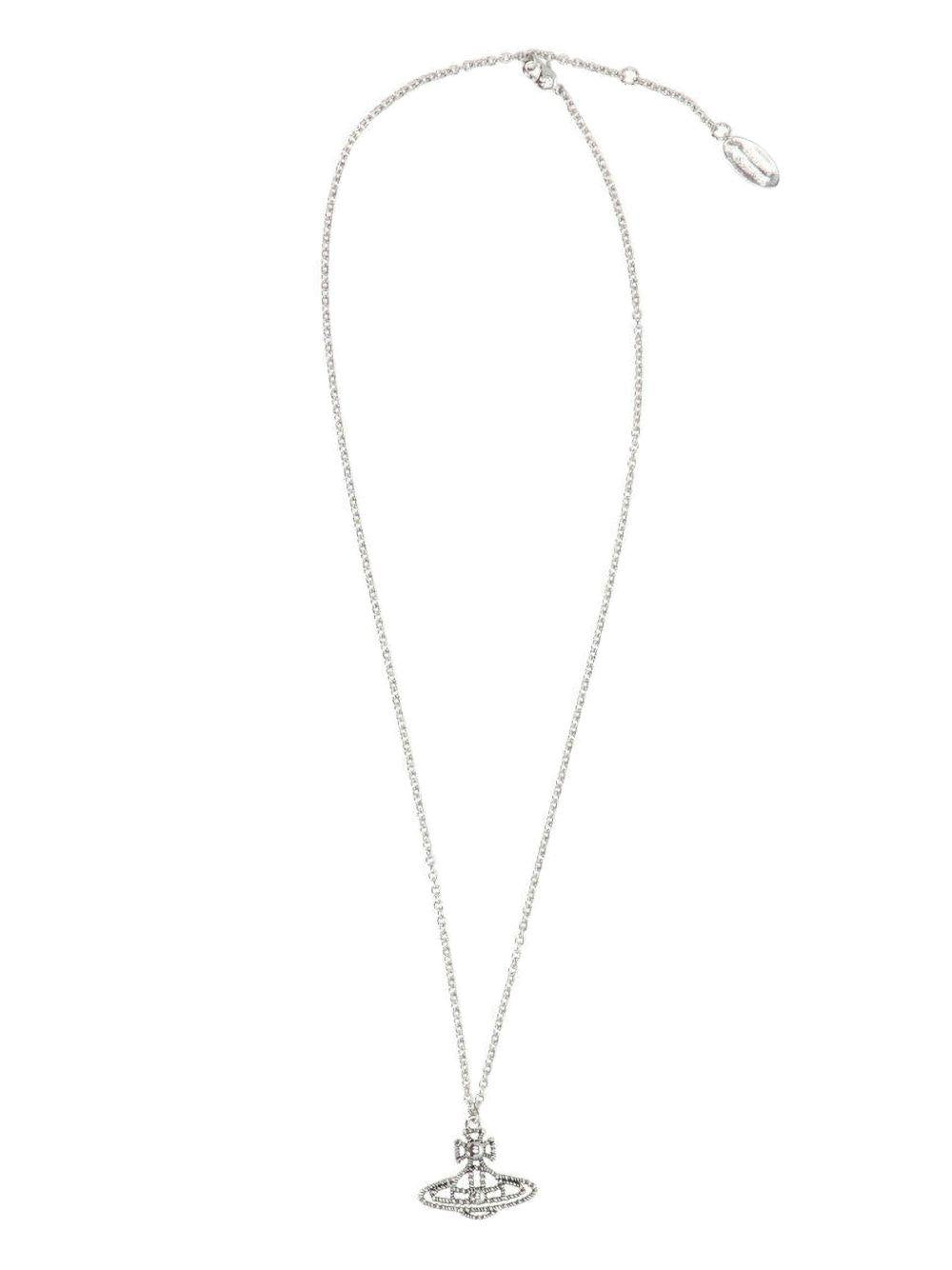 Collana con pendente Coretta Orb in argento Vivienne westwood - donna 