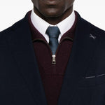 Blazer con applicazione in blu Eleventy - uomo 