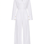 Tuta a maniche lunghe drew in bianco Th Latest - donna 