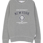 Felpa con stampa New York in grigio A.P.C. X marc jacobs - uomo 