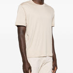T-shirt girocollo in beige Eleventy - uomo 