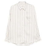 Camicia New Base a righe in bianco crema Sunflower - uomo 