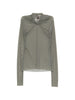 Top a maniche lunghe Kairo Twisted in verde Rick owens lilies - donna