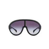 Occhiali da sole in nero Rick Owens x Moncler - unisex<BR/> 
