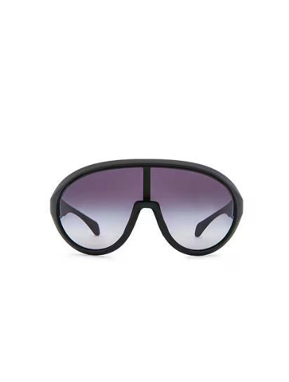Occhiali da sole in nero Rick Owens x Moncler - unisex<BR/> 