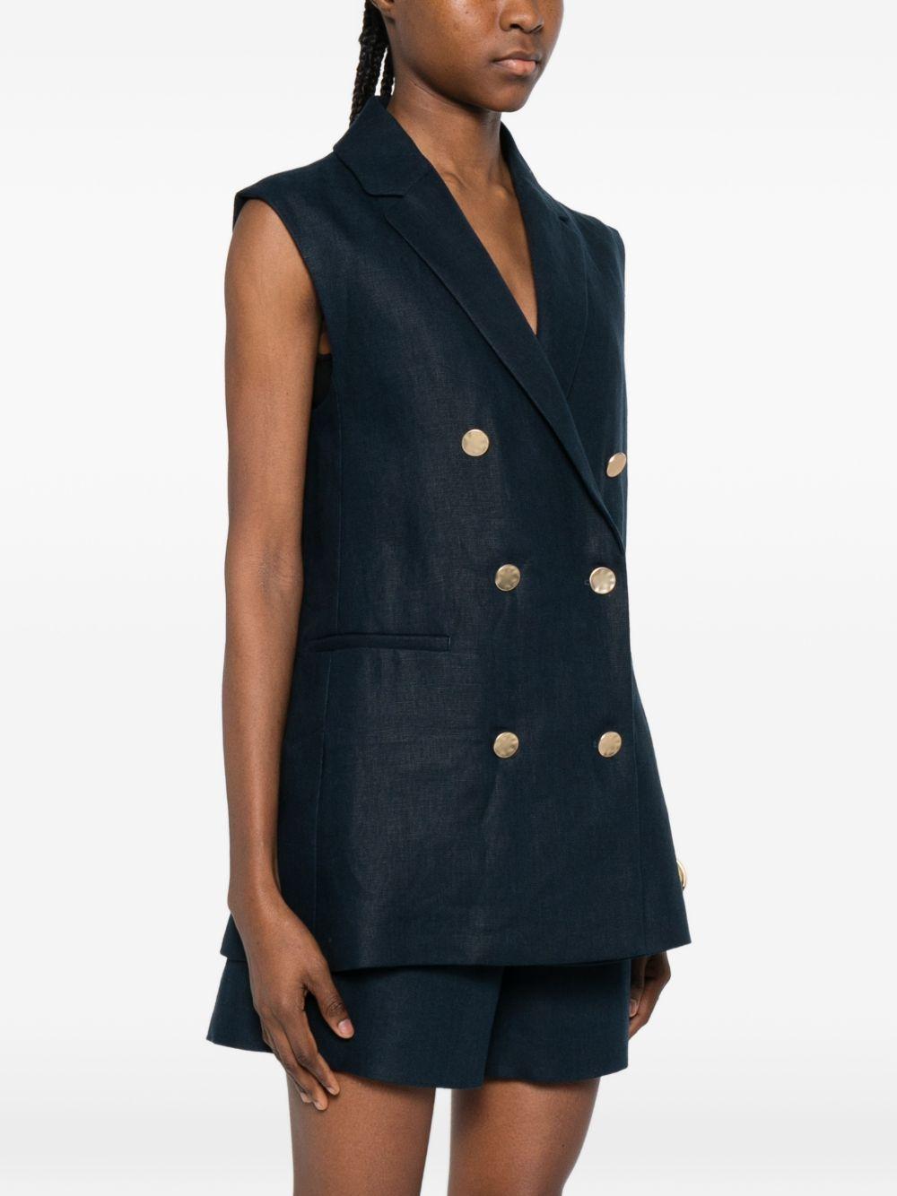 Gilet doppiopetto Smbird in blu 's maxmara - donna 