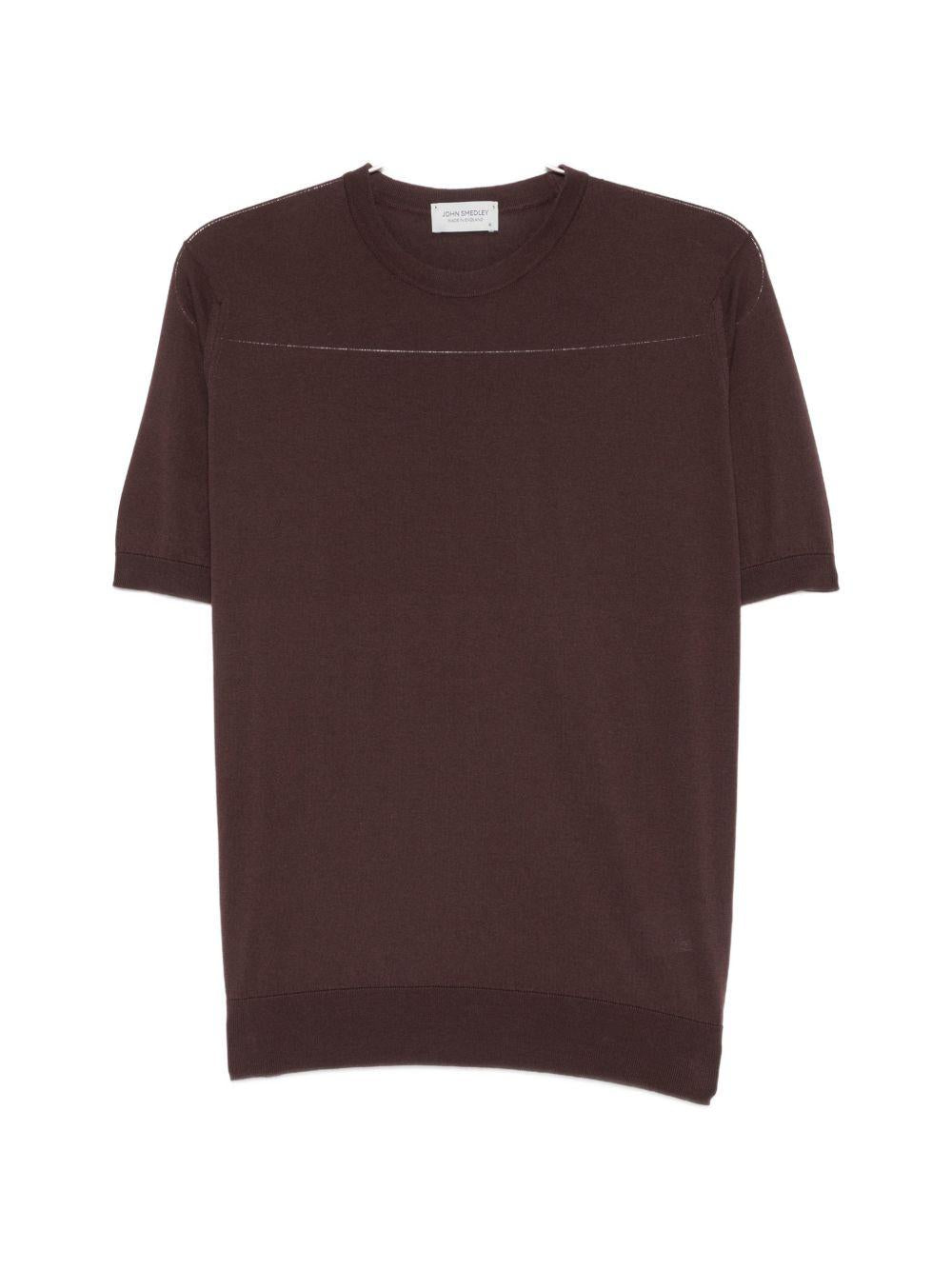 T-shirt Kempton in viola John smedley - uomo 