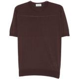T-shirt Kempton in viola John smedley - uomo 
