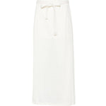 Gonna midi a portafoglio in bianco Toteme - donna 