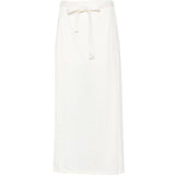 Gonna midi a portafoglio in bianco Toteme - donna 