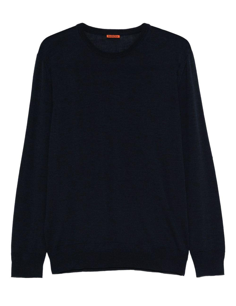 Maglione girocollo in blu Barena venezia - uomo 