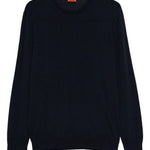 Maglione girocollo in blu Barena venezia - uomo 