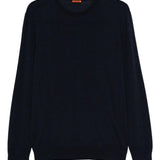 Maglione girocollo in blu Barena venezia - uomo 