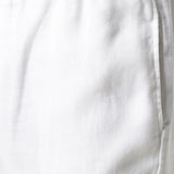 Pantaloni taglio straight in bianco Frescobol carioca - uomo 