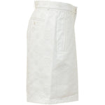 Shorts con monogramma in bianco Casablanca - uomo 