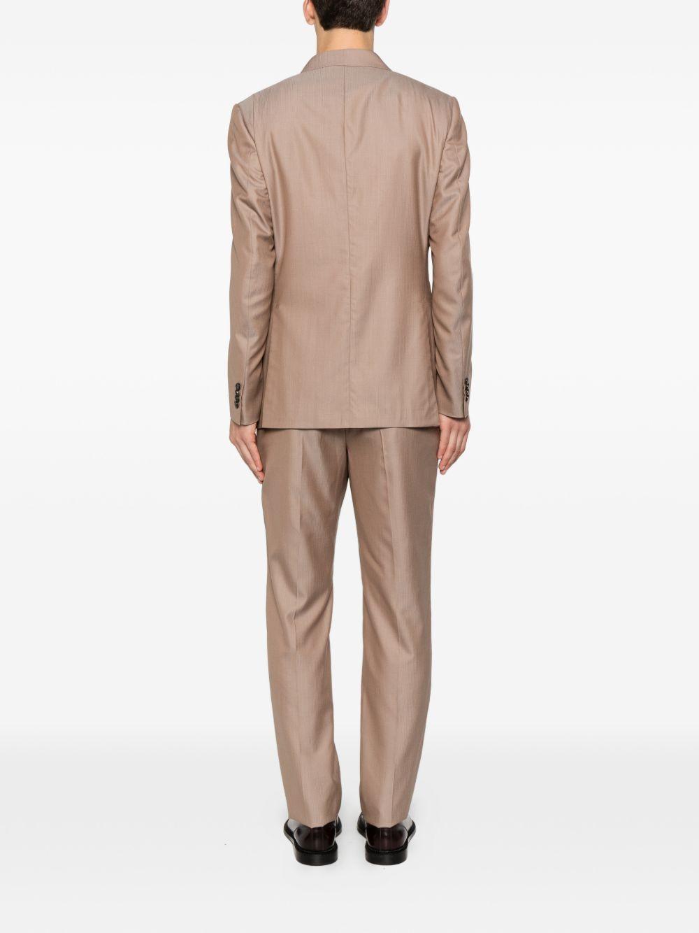 Completo doppiopetto in beige Caruso - uomo 