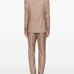 Completo doppiopetto in beige Caruso - uomo 