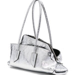 Borsa a spalla La passeggiata small in argentoThe Attico - donna 
