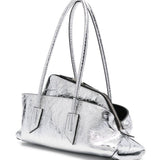 Borsa a spalla La passeggiata small in argentoThe Attico - donna 