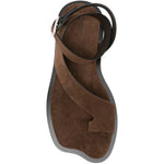 Sandali in pelle in marrone Alohas - donna 