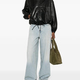 Jeans con bottoni in blu Haikure - donna 