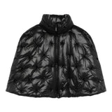 Mantella imbottita in nero Amen - donna 