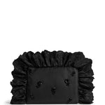 Clutch con ruches in nero Simone Rocha - donna 