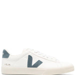 Sneakers basse campo in bianco e blu - VEJA uomo 