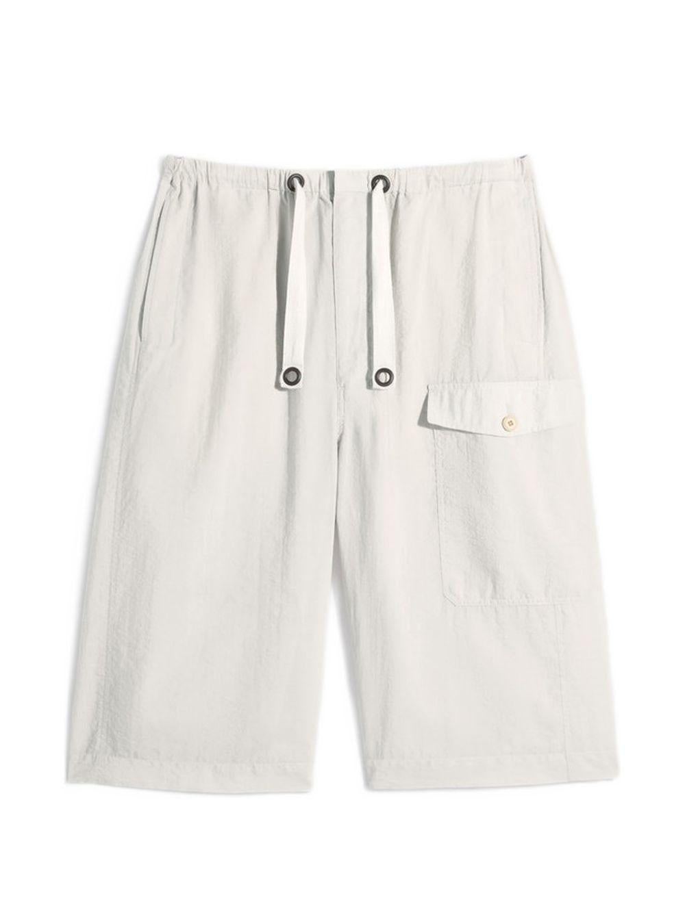Shorts con tasca cargo in beige Lemaire - uomo 