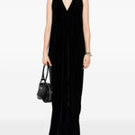 Abito da sera in velluto in nero Rick owens - donna 