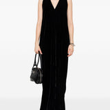 Abito da sera in velluto in nero Rick owens - donna 