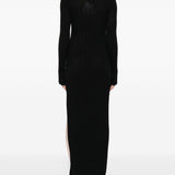Abito maxi con cut-out in nero Giuseppe di morabito - donna 