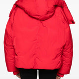 Piumino corto antigoccia glizia in rosso Maxmara sportmax - donna 