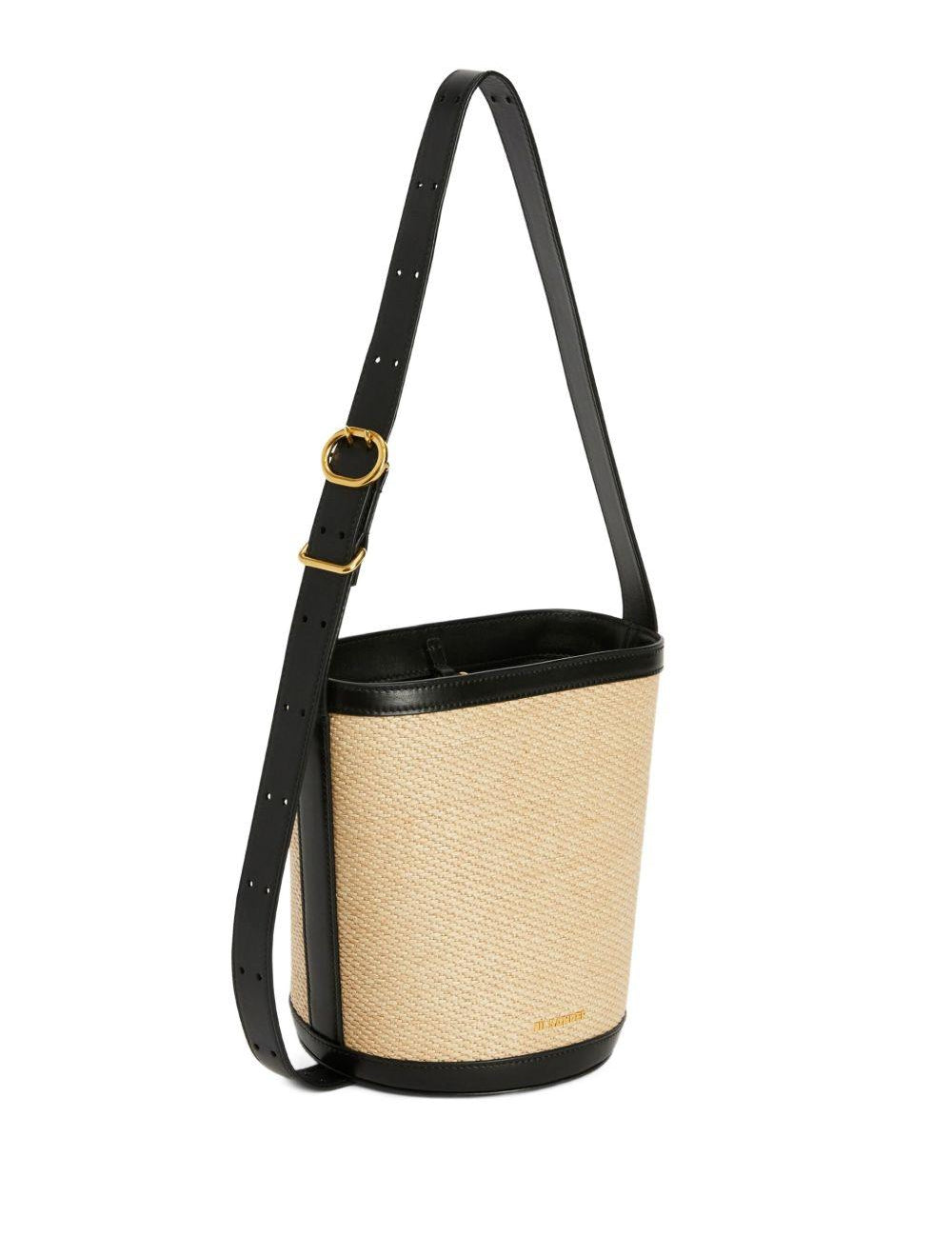 Borsa a secchiello in beige Jil Sander - donna 