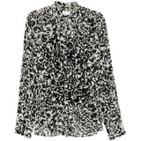 Camicia in viscosa carvies in nero Dries van noten - uomo 
