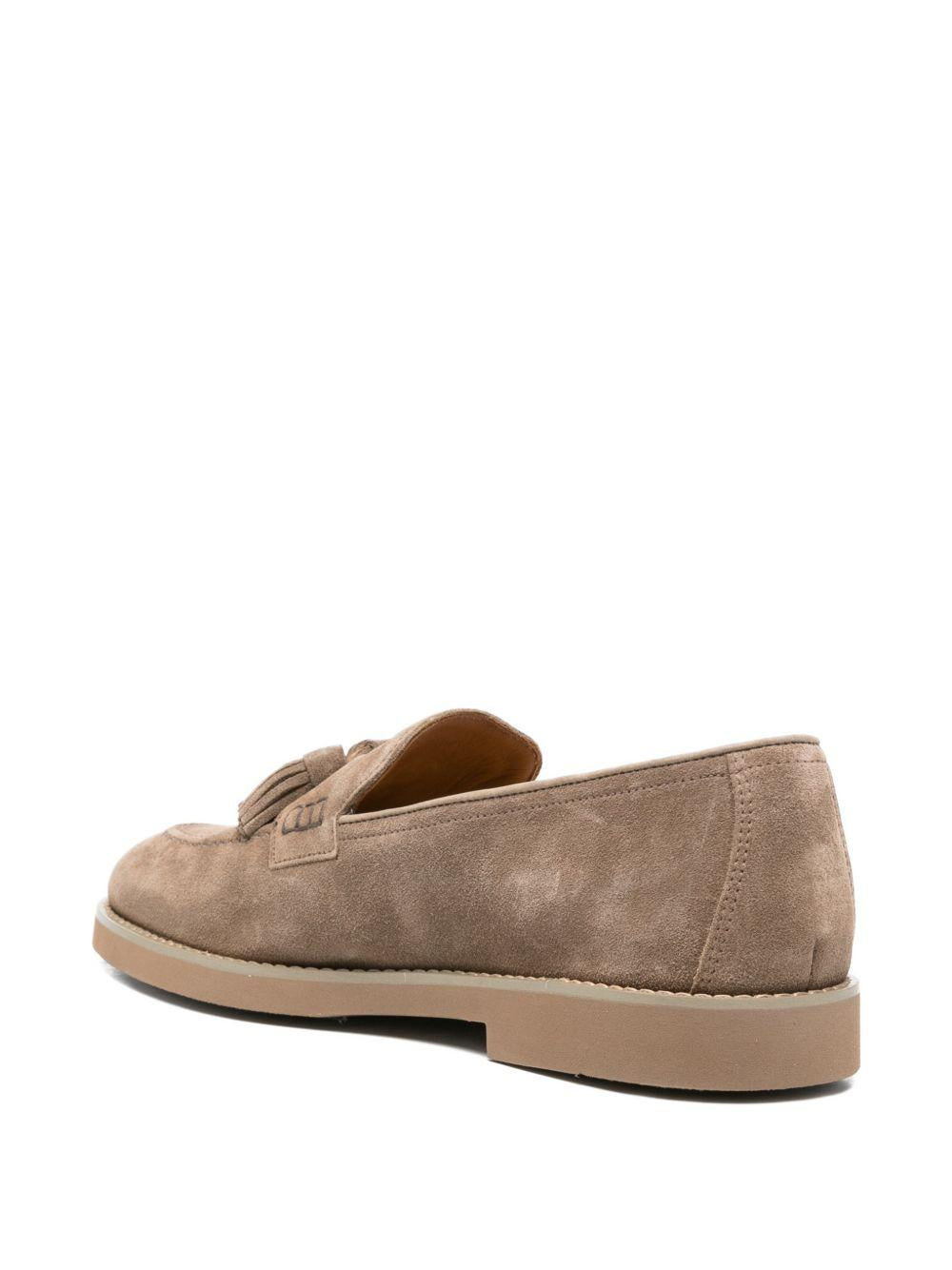 Mocassini in pelle in marrone Doucal's - uomo 