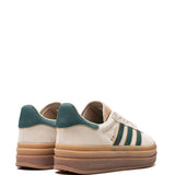 Sneakers gazelle bold in verde e beige Adidas - donna 
