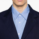 Giacca monopetto in blu Yohji Yamamoto - uomo 