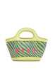 Borsa con logo tropicalia in giallo Marni - donna